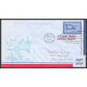 12630 am-4 1/11/1959 premier vol first flight lettre airmail cover usa new york san francisco united nations aviation