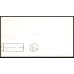 12640 am 4 22/3/1959 premier vol first flight lettre airmail cover usa new york chicago san francisco united nations