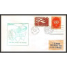 12641 am 4 22/3/1959 premier vol first flight lettre airmail cover usa new york chicago san francisco united nations