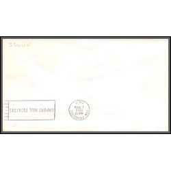 12643 am 4 22/3/1959 premier vol first flight lettre airmail cover usa new york chicago san francisco united nations