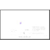 12688 boeing 737 hamburg manchester 25/3/1990 lufthansa premier vol first flight lettre airmail cover allemagne germany 