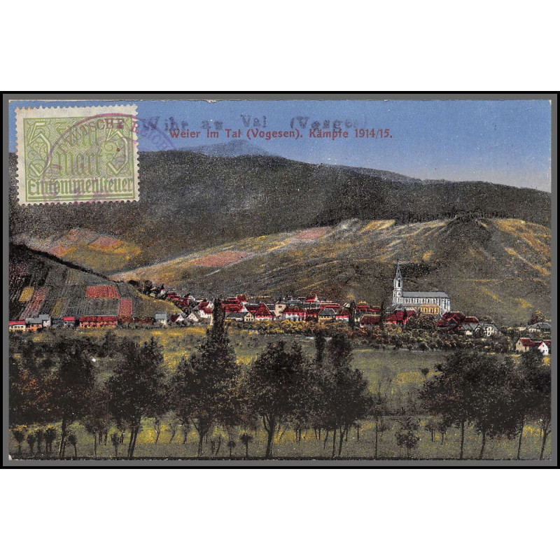 12762 train Railway cachet deutsche reichsbahn zweibrücken 1923 vosges carte postale postcard reich allemagne