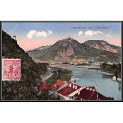 12778 train Railway cachet deutsche reichsbahn zweibrücken 1923 rolandseck und drachenfels carte postale postcard reich 