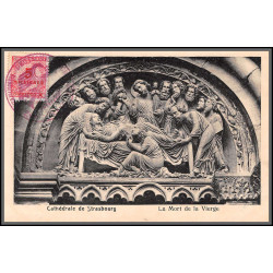 12787 train Railway deutsche reichsbahn zweibrücken 1923 strasbourg cathedrale carte postale postcard reich germany
