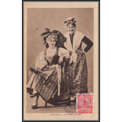 12792 train Railway deutsche reichsbahn zweibrücken 1923 alsacienne lorraine carte postale postcard reich germany