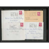 13034 Lot de 59 lettres N°1536 Marianne de Cheffer (lettre enveloppe courrier) Voir photos
