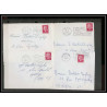 13034 Lot de 59 lettres N°1536 Marianne de Cheffer (lettre enveloppe courrier) Voir photos
