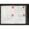 13034 Lot de 59 lettres N°1536 Marianne de Cheffer (lettre enveloppe courrier) Voir photos