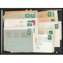 13035 Lot de 40 de lettres N°1536A Marianne de Cheffer (lettre enveloppe courrier) Voir photos