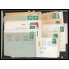13035 Lot de 40 de lettres N°1536A Marianne de Cheffer (lettre enveloppe courrier) Voir photos
