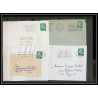 13035 Lot de 40 de lettres N°1536A Marianne de Cheffer (lettre enveloppe courrier) Voir photos