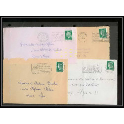 13035 Lot de 40 de lettres N°1536A Marianne de Cheffer (lettre enveloppe courrier) Voir photos