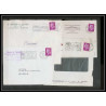 13036 Lot de 36 lettres N°1536 Marianne de Cheffer (lettre enveloppe courrier) Voir photos