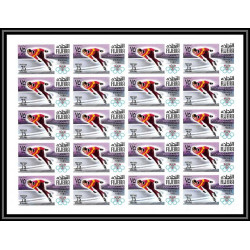 130c Fujeira MNH ** N°214/220 B jeux olympiques olympic games GRENOBLE 68 Non dentelé imperf feuilles sheets