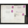 13036 Lot de 36 lettres N°1536 Marianne de Cheffer (lettre enveloppe courrier) Voir photos