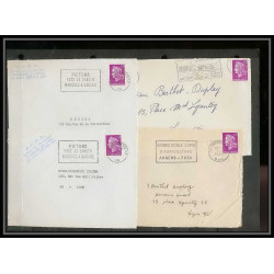 13036 Lot de 36 lettres N°1536 Marianne de Cheffer (lettre enveloppe courrier) Voir photos