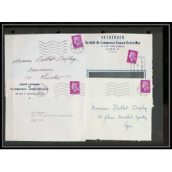 13036 Lot de 36 lettres N°1536 Marianne de Cheffer (lettre enveloppe courrier) Voir photos