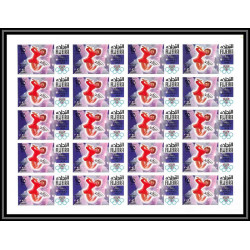 130c Fujeira MNH ** N°214/220 B jeux olympiques olympic games GRENOBLE 68 Non dentelé imperf feuilles sheets