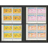 132a Yemen royaume MNH ** Mi N°493/502 A jeux olympiques (summer olympic games MEXICO 68 fencing canoe escrime bloc 4