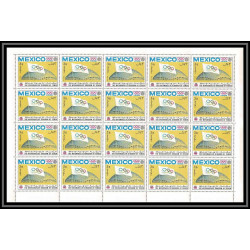 132b - Yemen royaume MNH ** Mi N°493/502 A jeux olympiques (summer olympic games) MEXICO 68 fencing feuilles sheets