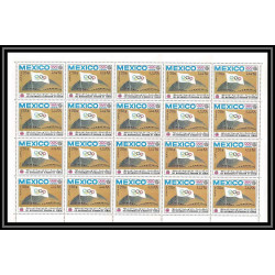 132b - Yemen royaume MNH ** Mi N°493/502 A jeux olympiques (summer olympic games) MEXICO 68 fencing feuilles sheets