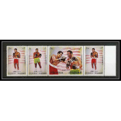 133a - Fujeira MNH ** Mi N°689/691 A mohamed ali boxe boxing