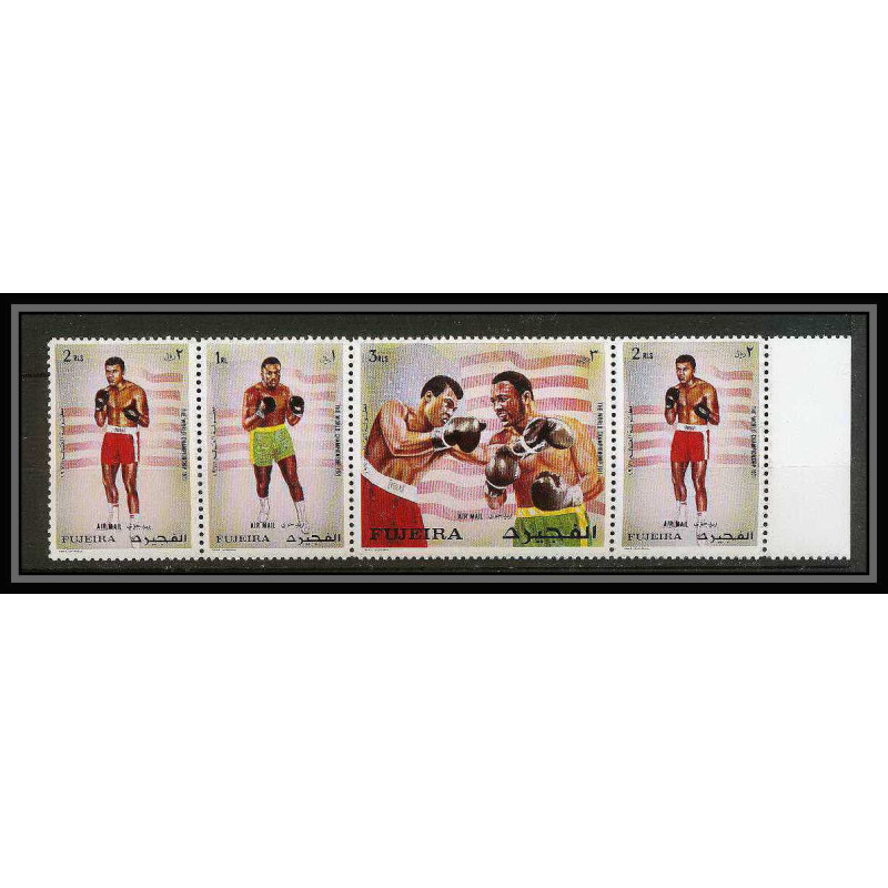 133a - Fujeira MNH ** Mi N°689/691 A mohamed ali boxe boxing