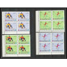 134c - Yemen royaume MNH ** Mi N°454/463 A jeux olympiques (winter olympic games) grenoble 1968 bloc 4 bob hockey 