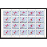 135d - Yemen royaume MNH ** Mi N°464/473 A overprint jeux olympiques olympic games GRENOBLE 68 feuilles sheets