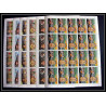 140c - Ras Al Khaima MNH ** Mi N°745/750 A european Football players (Soccer) muller moore riva feuilles sheets