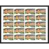 141 - Ras Al Khaima MNH ** Mi N°745/750 B european Football players Soccer Non dentelé imperf feuilles sheets