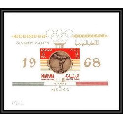 144 Manama MNH ** jeux olympiques (summer olympic games) mexico 68 UNKNOWN numéroté natation swimming australia wenden 