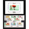 149b - Manama MNH ** Mi N°38/45 A + bloc 2 jeux olympiques olympic games mexico 68 Football (Soccer) canoe jumping