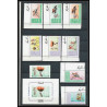 149c - Manama MNH ** Mi N°38/45 A + bloc 2 jeux olympiques olympic games mexico 68 Football (Soccer) canoe jumping