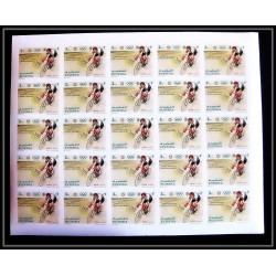 150e Fujeira MNH ** N°748/752 B Non dentelé imperf jeux olympiques olympic games MUNICH feuilles sheets