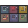 157 Sharjah/khor fakkan MNH ** N°131/136 B Non dentelé imperf Football (Soccer) world championship london 66