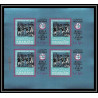 158a Sharjah/khor fakkan MNH ** N°131/136 B Non dentelé imperf Football (Soccer) feuilles sheets london 66