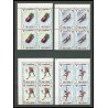 160b - Umm al Qiwain MNH ** N°233/240 A bloc 4 jeux olympiques (winter olympic games) grenoble 1968 bob hockey 
