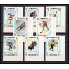161c - Umm al Qiwain MNH ** N°233/240 B Non dentelé imperf jeux olympiques olympic games grenoble 68 hockey