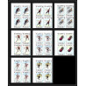 161d - Umm al Qiwain MNH ** N°233/240 B Non dentelé imperf jeux olympiques olympic games grenoble 68 bloc 4