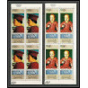 164d - YAR (nord yemen) MNH ** N°876/881 A gold jeux olympiques olympic games MEXICO 68 bloc 4 (tableaux painting)