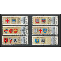 166 - YAR (nord yemen) MNH ** N°832/837 A silver jeux olympiques (summer olympic games) munich mexico rome paris