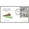 14156 gabon gabonaise timbres bloc N°1 libreville première exposition philatelique fdc 1962 lettre cover colonies