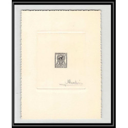 2302 laos 1956 onu uno Epreuve d'artiste artist proof Signé signed jean pheulpin