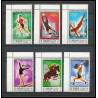 168 - Sharjah MNH ** N°489/494 A jeux olympiques olympic games Mexico 68 jumping diving Football (Soccer)
