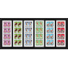 168a Sharjah MNH ** N°489/494 A jeux olympiques olympic games Mexico 68 jumping Football Soccer feuilles sheets