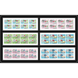 170a Sharjah MNH ** N°496/501 B jeux olympiques history of the olympic games Non dentelé imperf feuilles sheets
