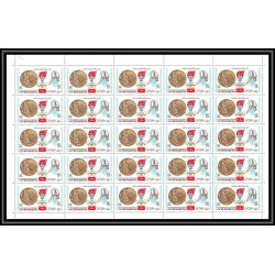 176d Yemen kingdom MNH ** N°620/624 A jeux olympiques olympic games MEXICO 68 gold madalists feuilles sheets