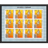 181a Fujeira MNH ** N°320/329 B overprint Non dentelé imperf jeux olympiques olympic games mexico feuilles sheets