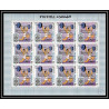 182a Fujeira MNH ** Mi N°292/301 A overprint black jeux olympiques olympic games mexico 68 feuilles sheets